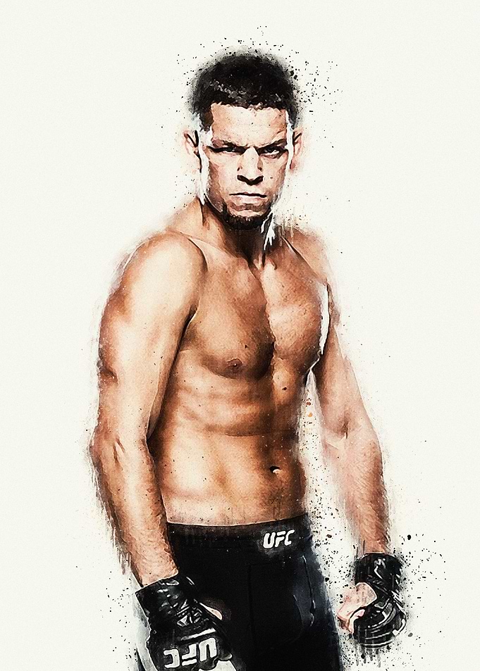 Nate Diaz Poster