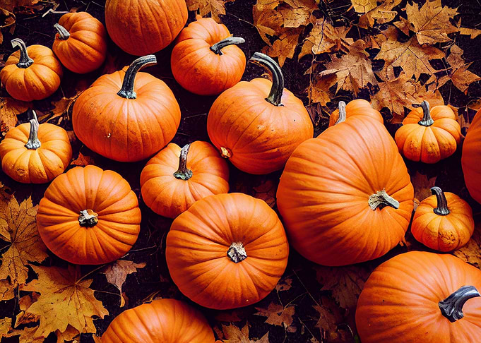 Pumpkins and gourds