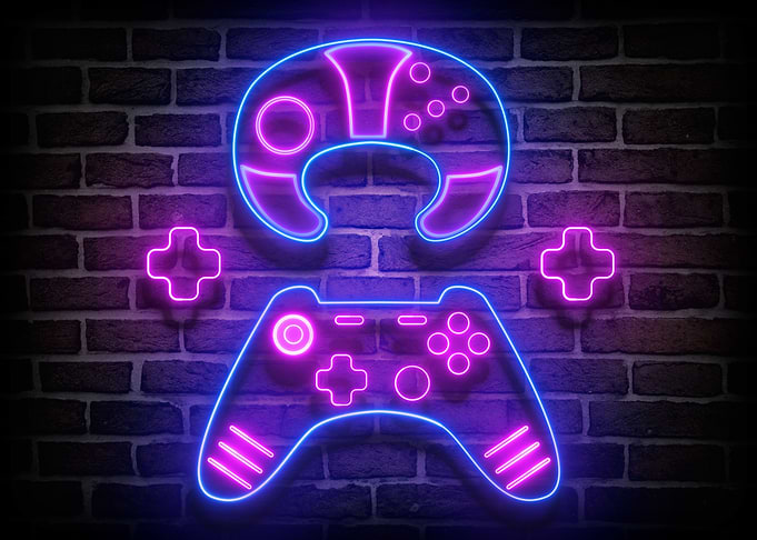 Joystick Neon