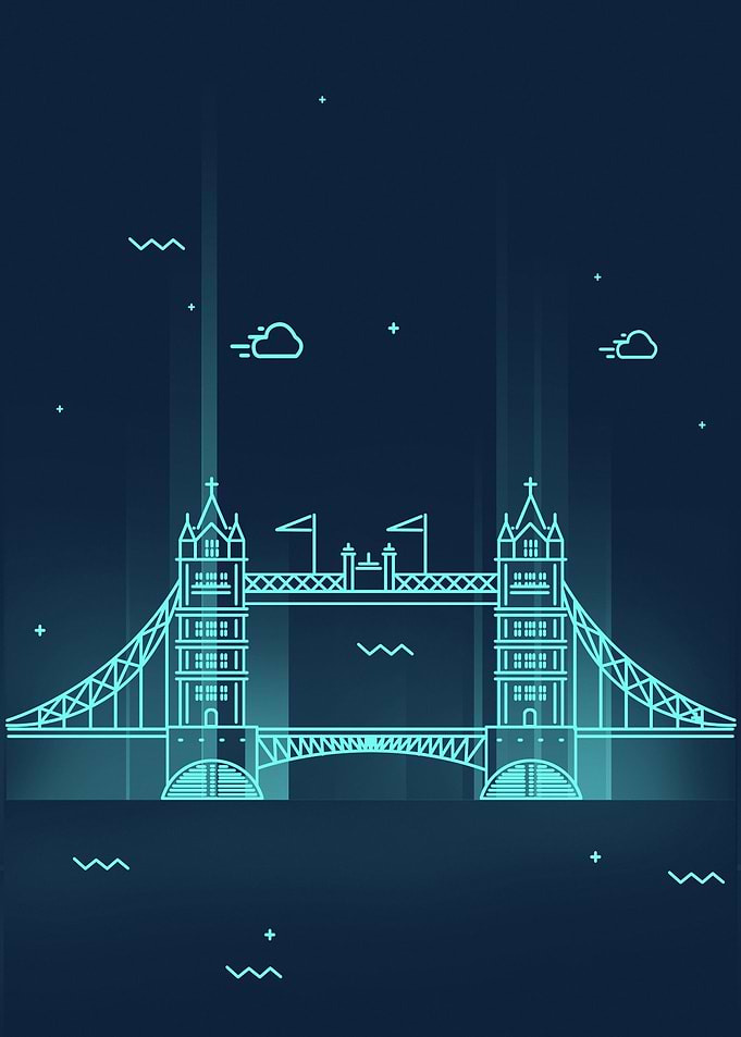 United Kingdom neon