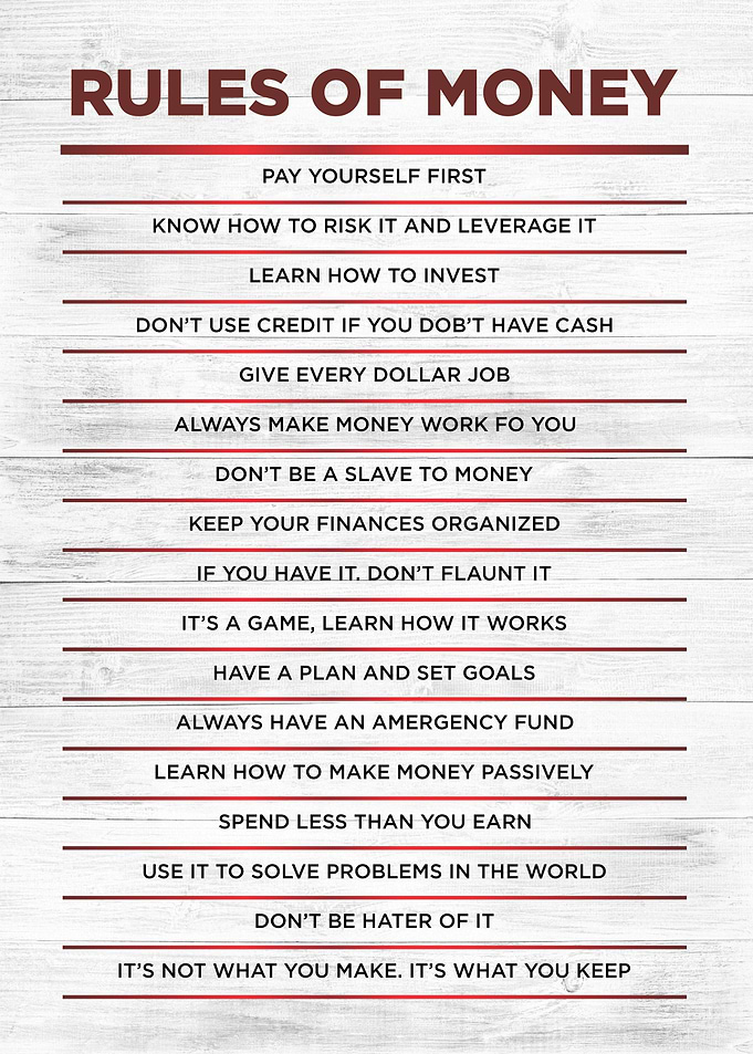 rules of money