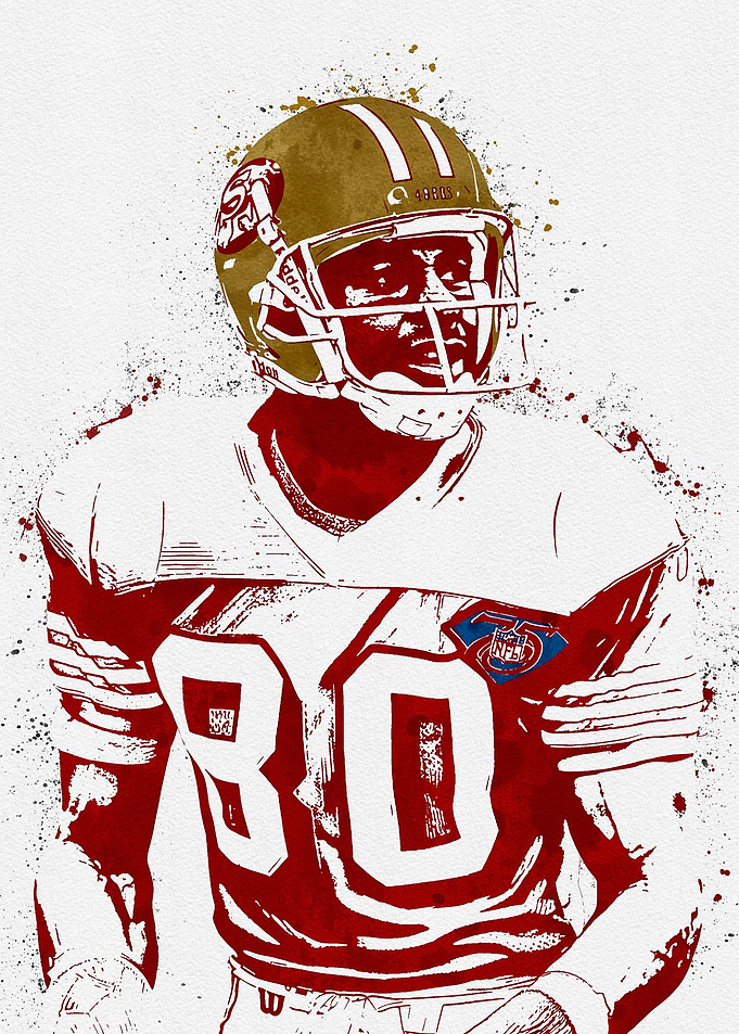 Jerry Rice Football