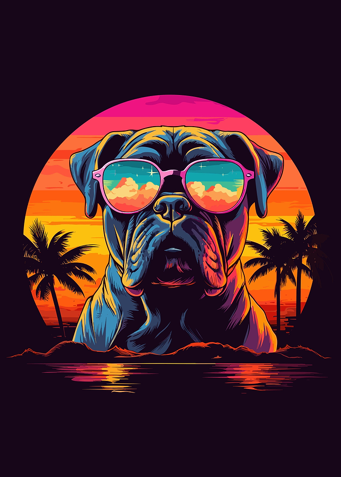 Colorful Bulldogs