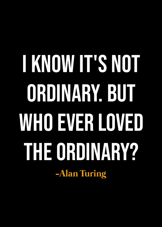 Alan Turing Quote
