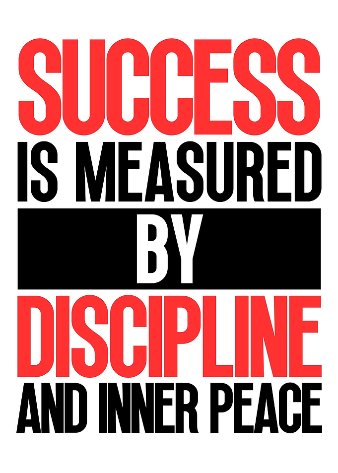 Discipline Success Quote