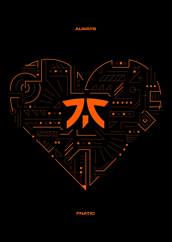 Always Fnatic Heart Logo