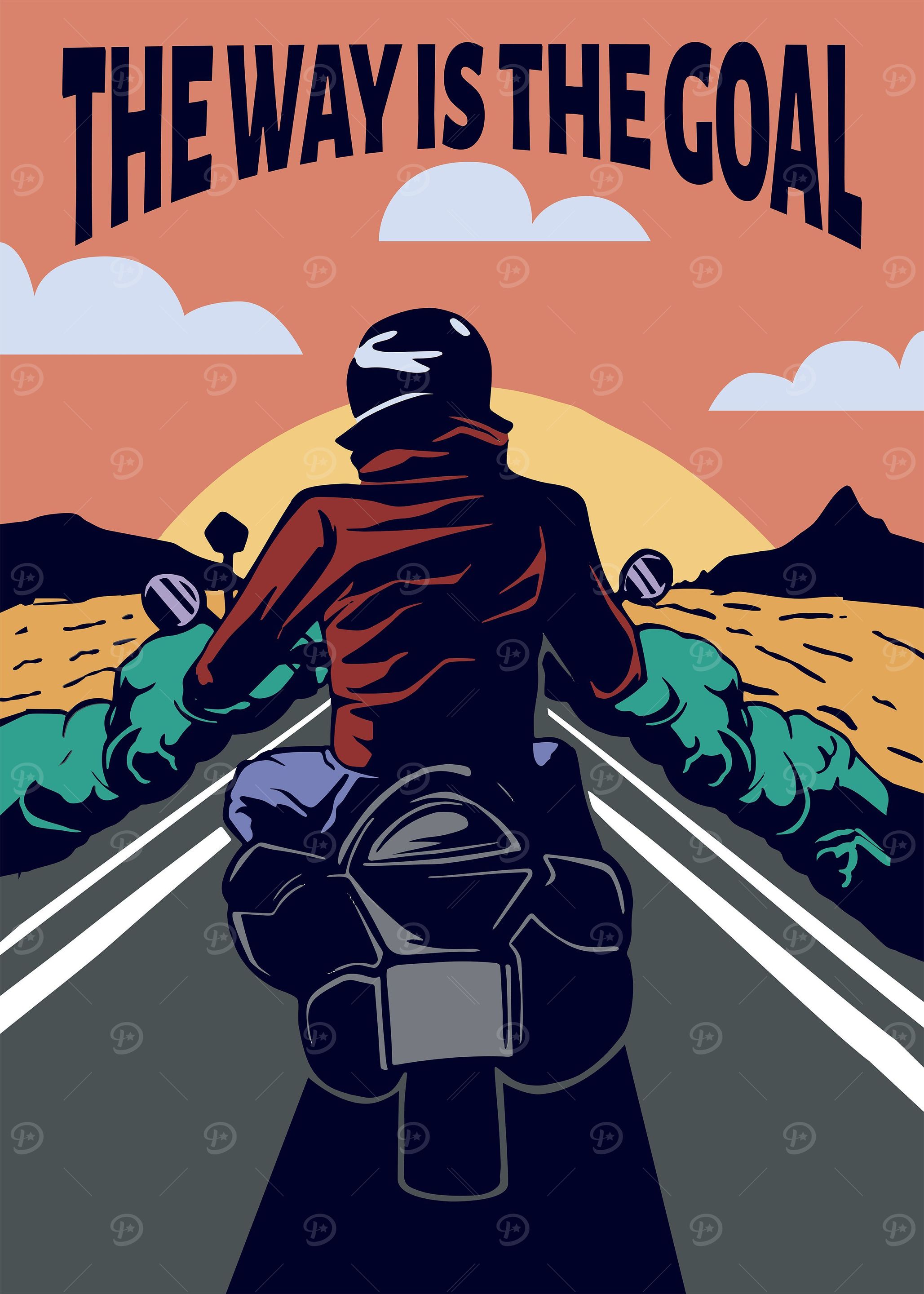 Motorcycle Biker