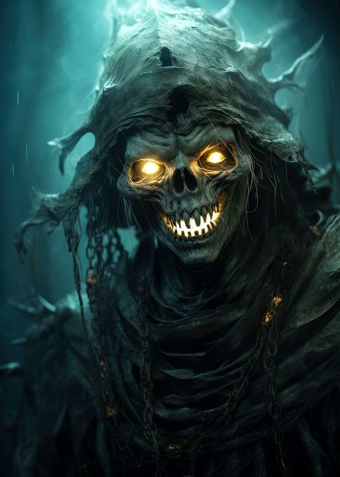 dead wizard rise in skull