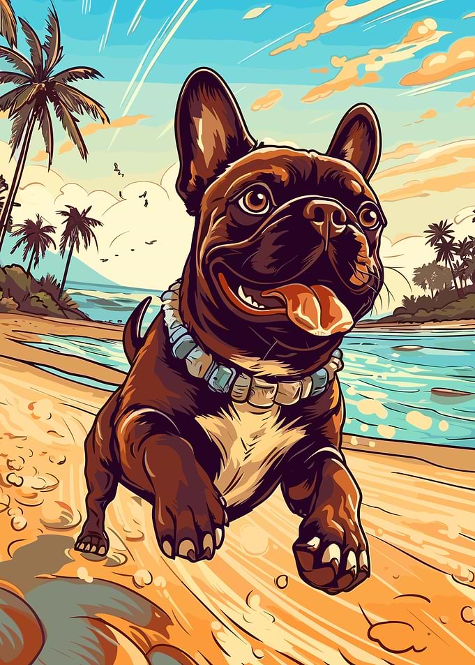 Colorful Bulldogs