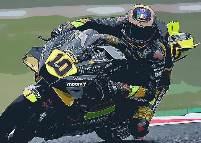Luca Marini rider