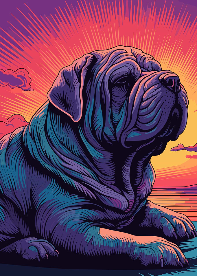 Colorful Bulldogs