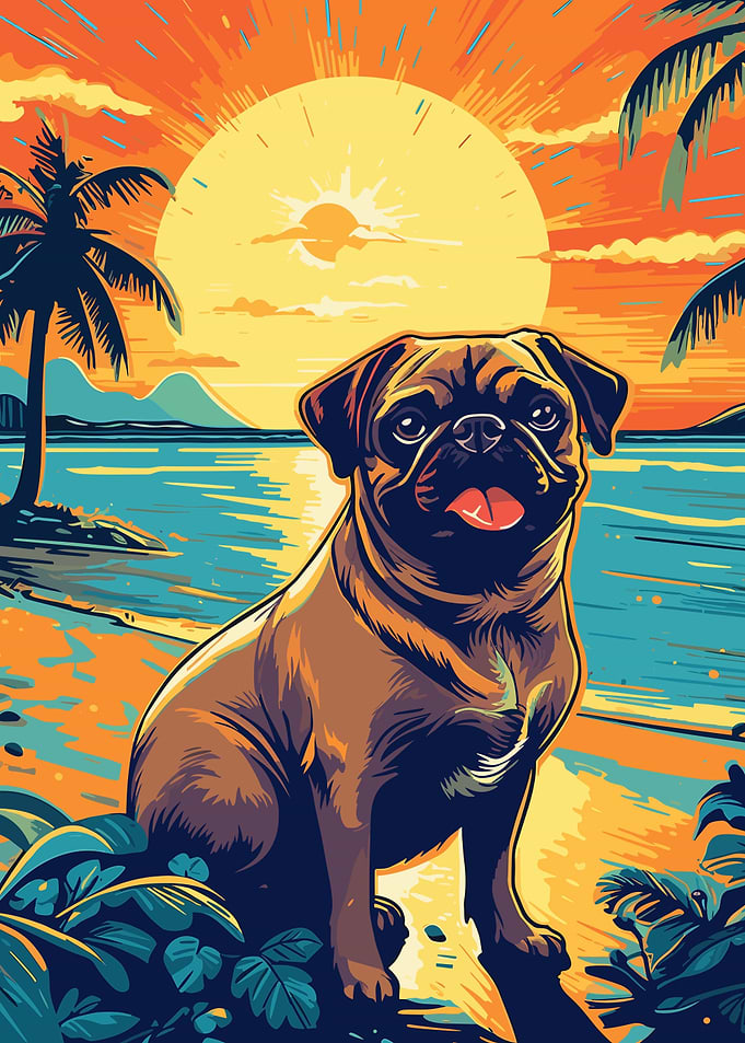 Colorful Bulldogs