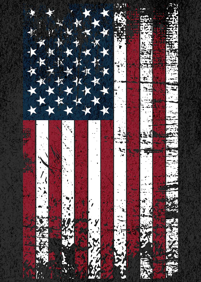 US FLAG METAL