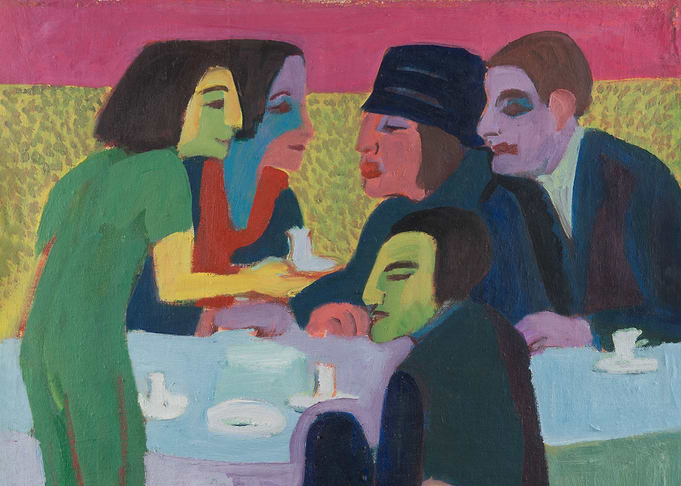 Scene at a Cafe