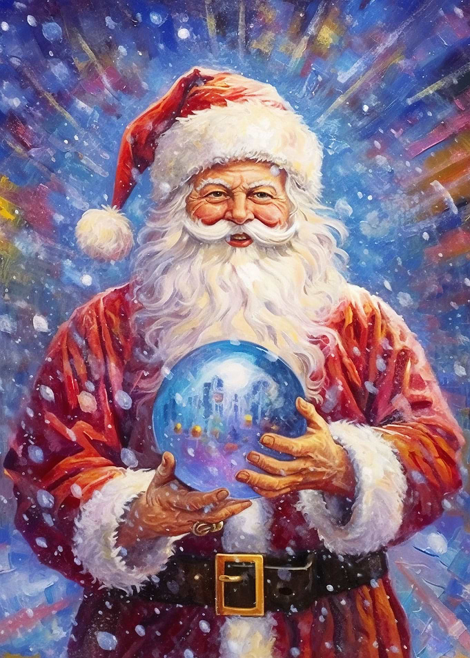Holiday Seer Art