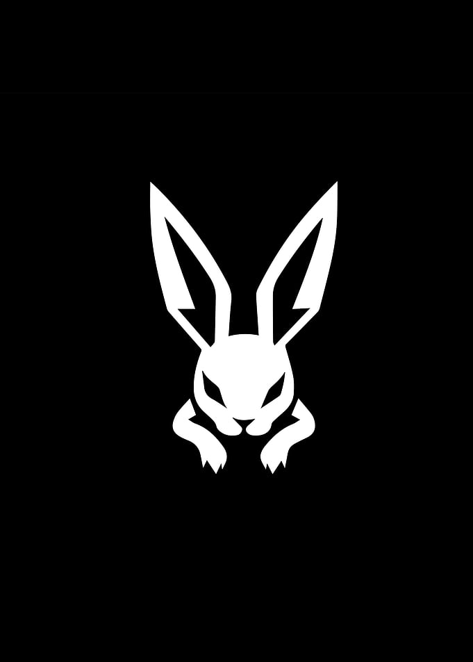 Rabbit Stencil Design