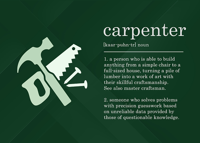 Funny Carpenter Definition