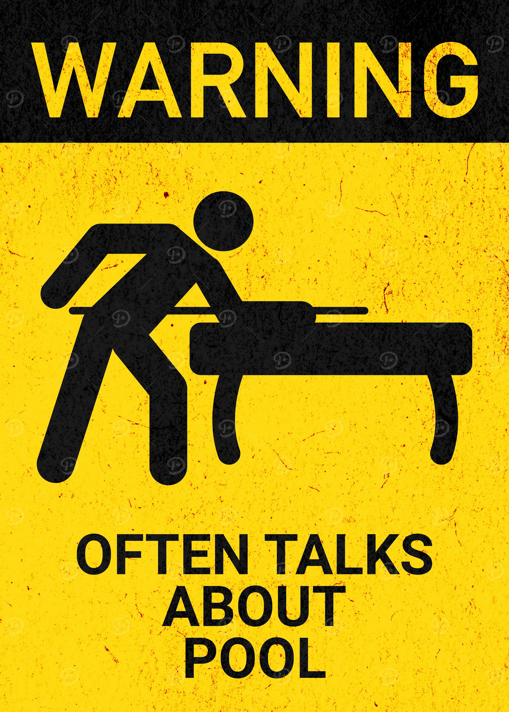 WARNING TALKS POOL