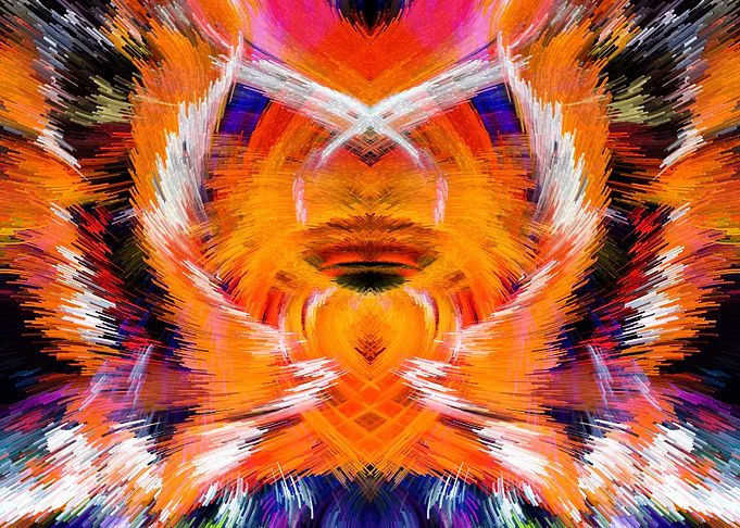 Abstract Fractal Floral