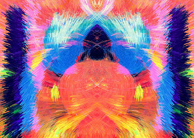 Abstract Fractal Floral