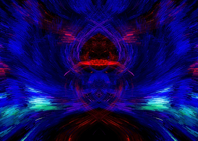 Abstract Fractal Floral