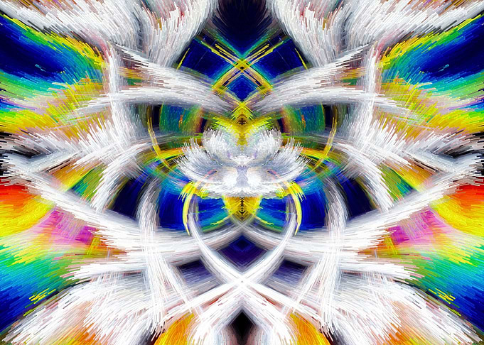 Abstract Fractal Floral