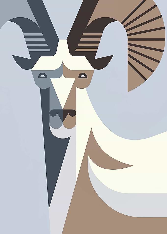 goat face