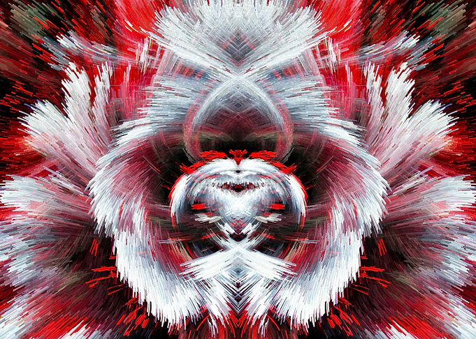 Abstract Fractal Floral