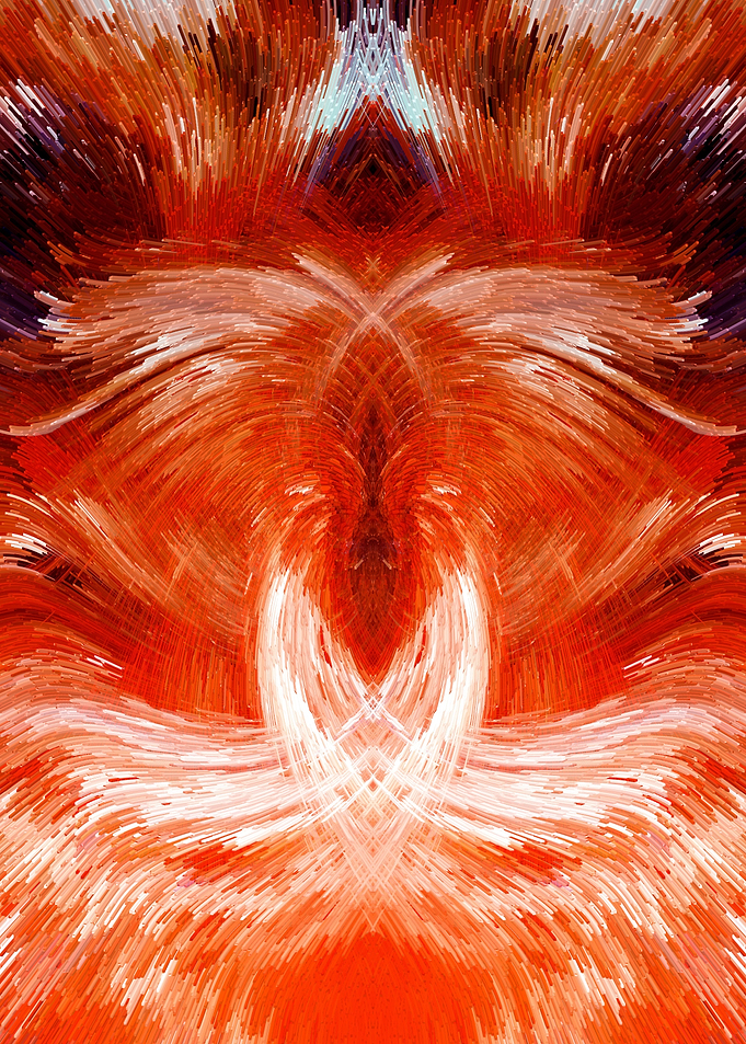 Abstract Fractal Floral