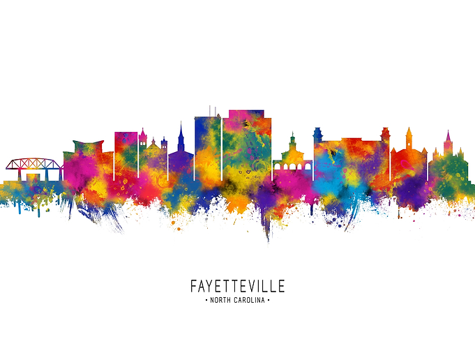 Fayetteville NC Skyline