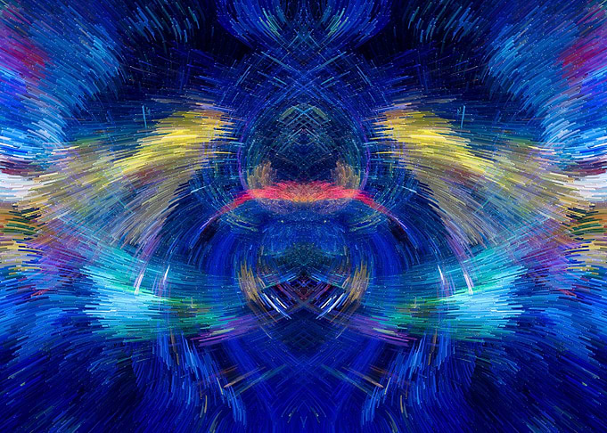 Abstract Fractal Floral