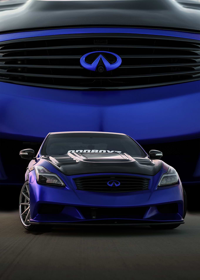 purple jdm car