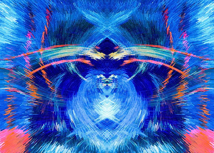 Abstract Fractal Floral