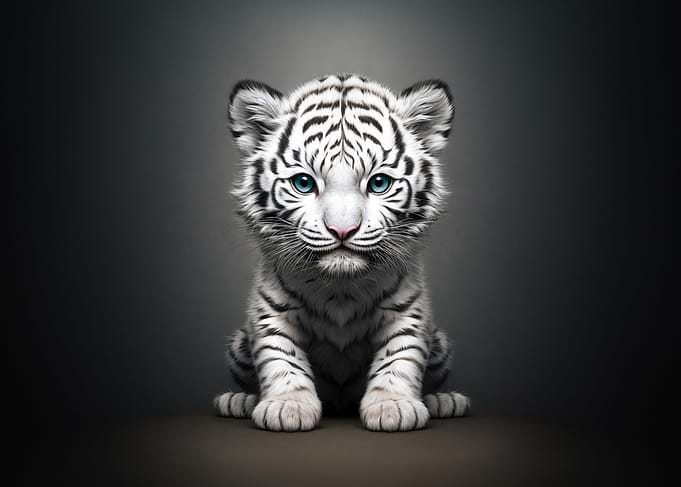 White Tiger Cub