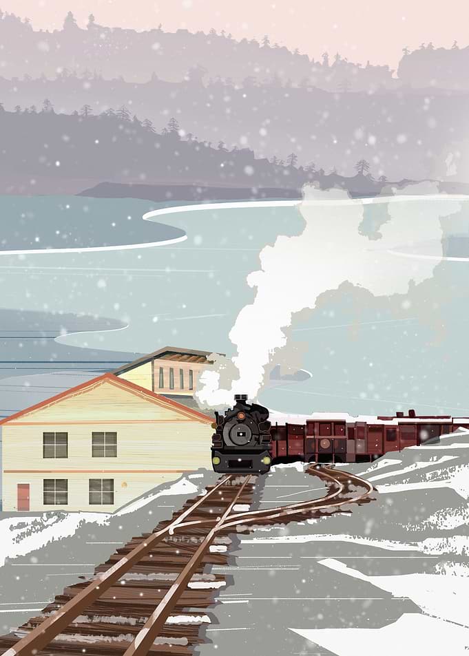 Beautiful Old Train