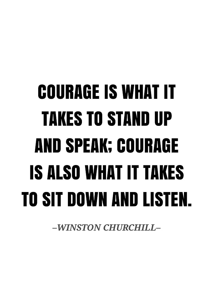 Winston Churchill quote