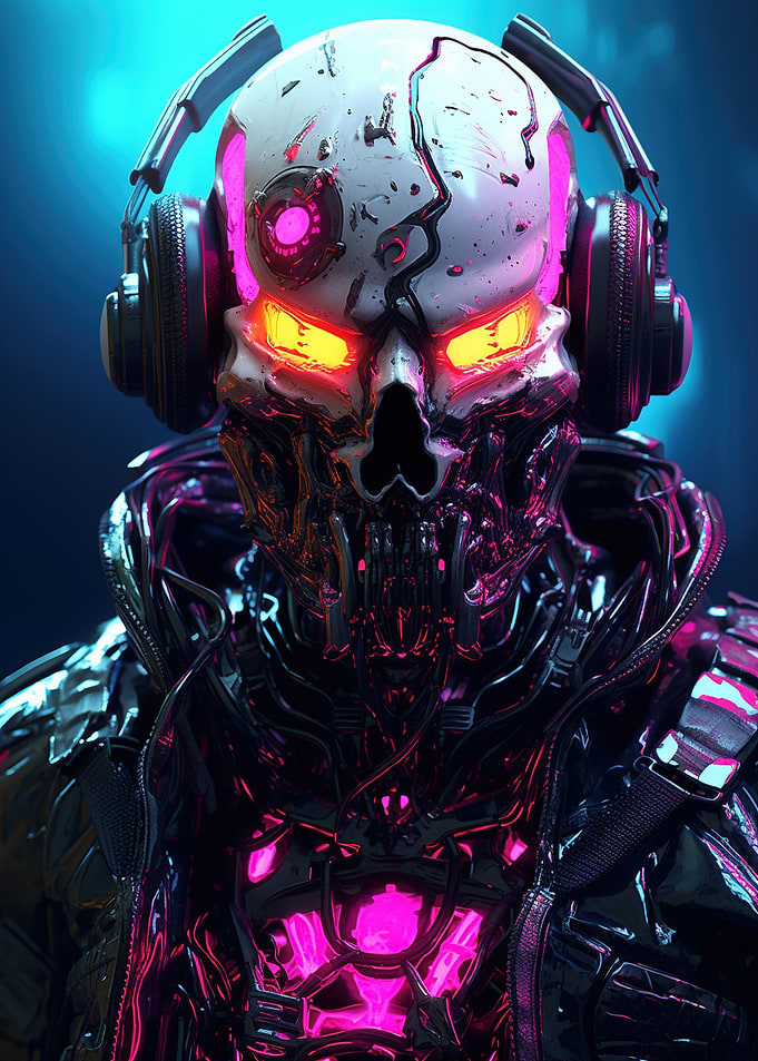 Skull Astronaut