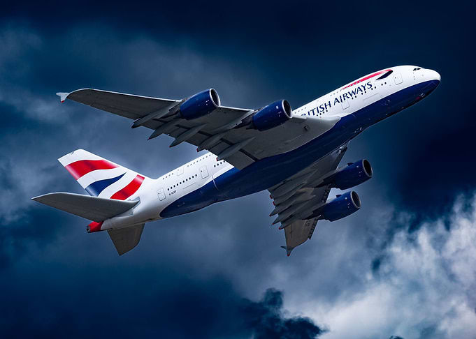 Airbus A380 British Airway