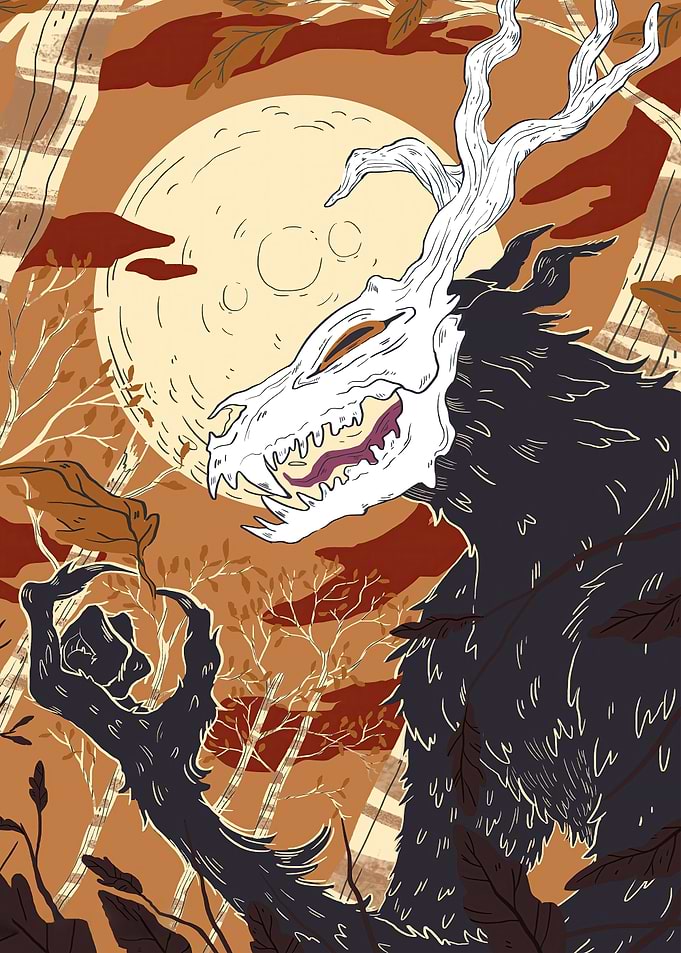 wendigo mythology poster