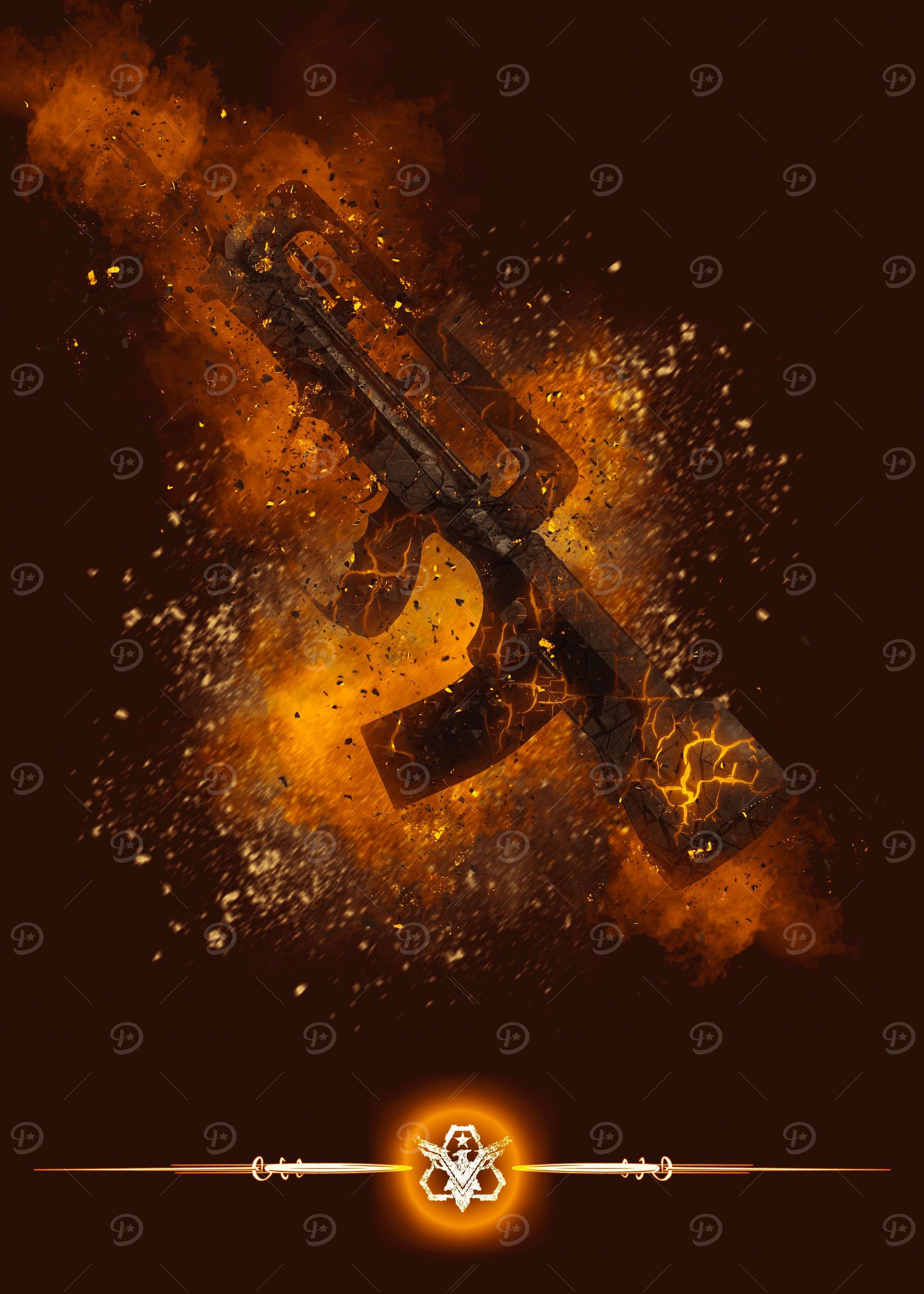 Gun artwork