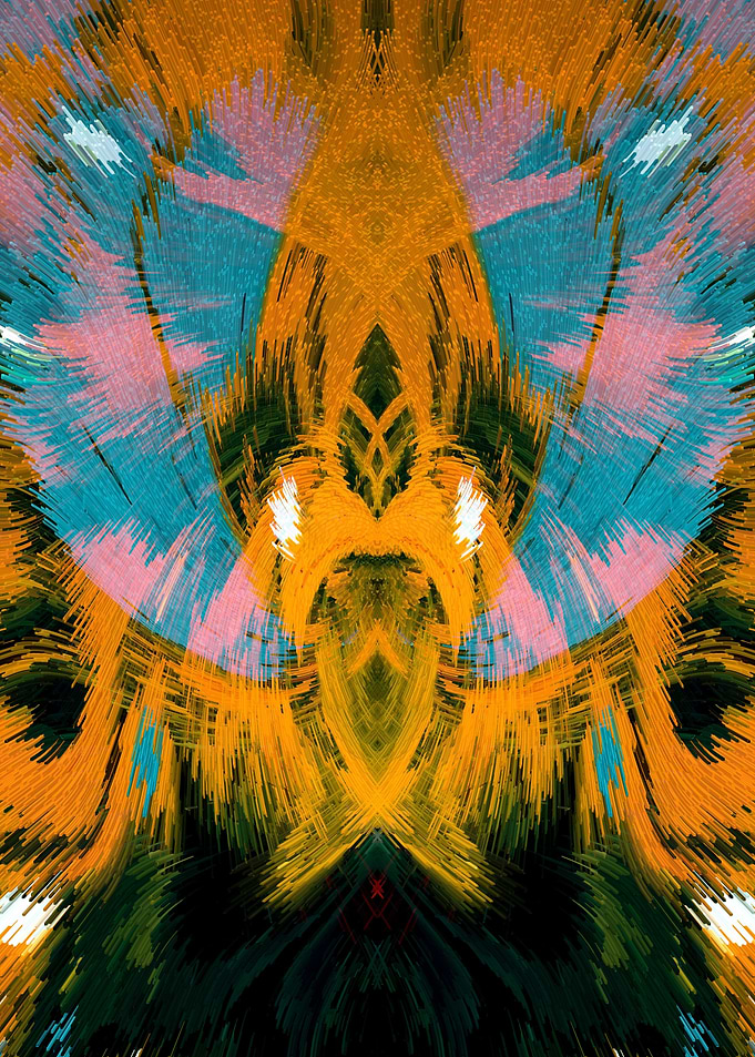 Abstract Baby Fractal Art
