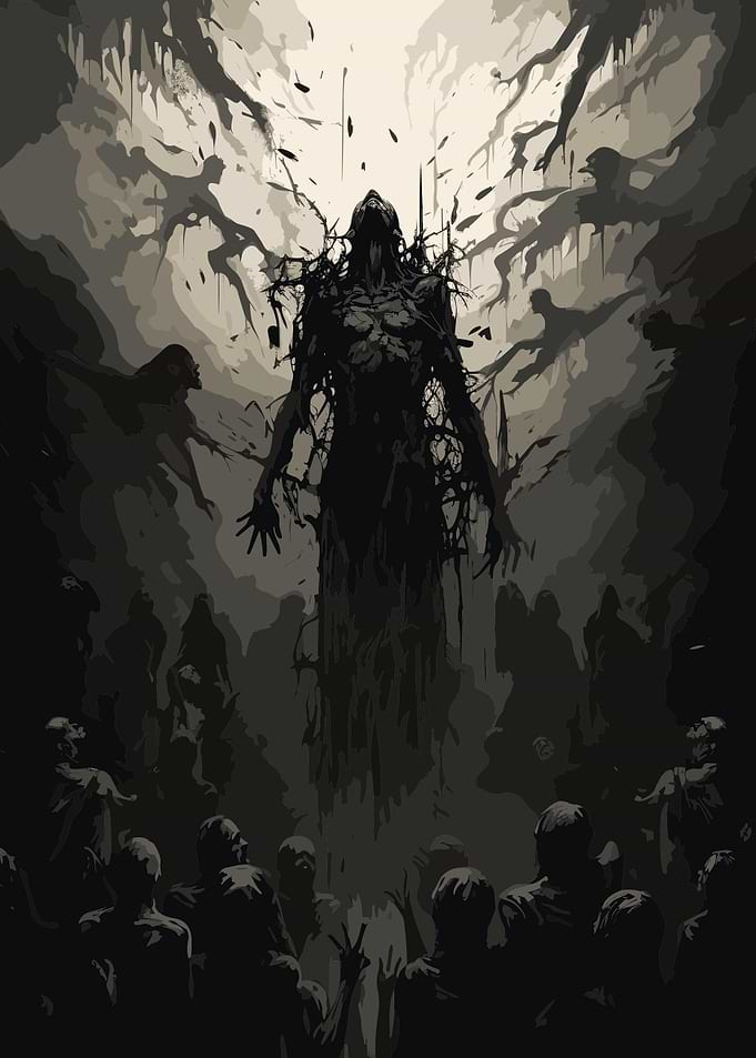 Dark Fantasy Tortured Man