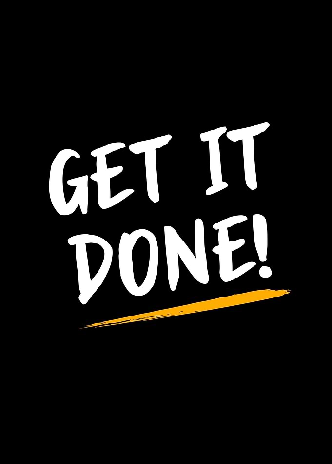 get it done