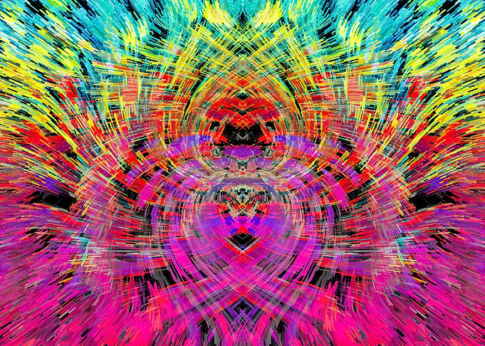 Abstract Baby Fractal Art