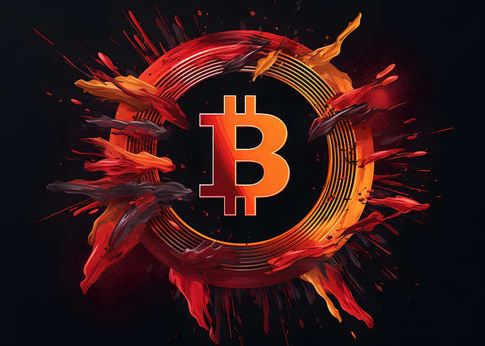 Bitcoin Splash Design