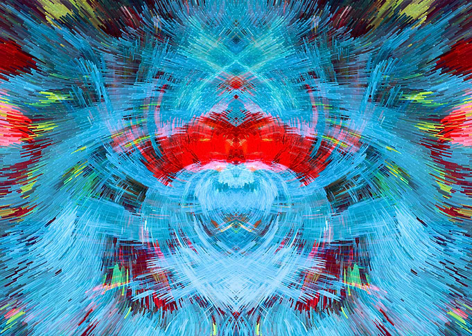Abstract Baby Fractal Art