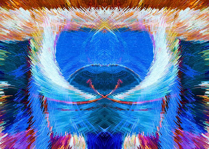 Abstract Baby Fractal Art