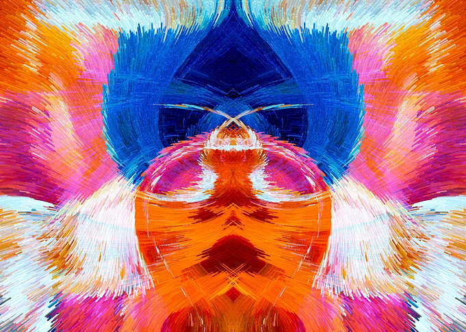 Abstract Baby Fractal Art