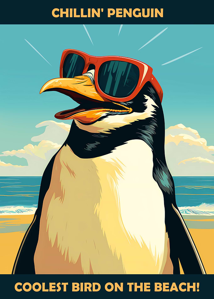 Chillin Coolest Penguin