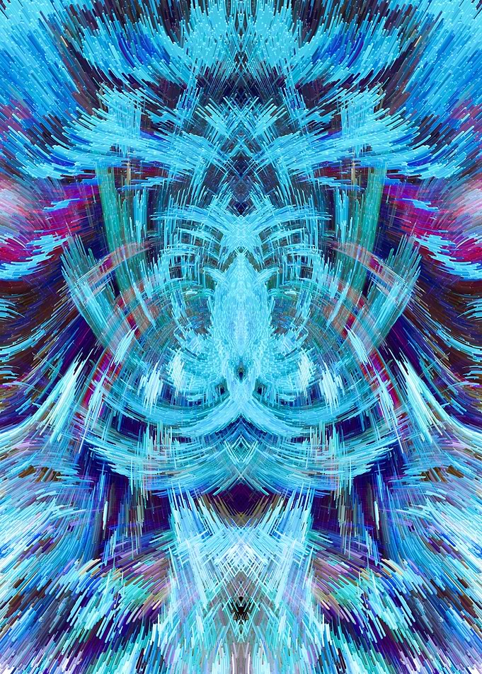 Abstract Baby Fractal Art